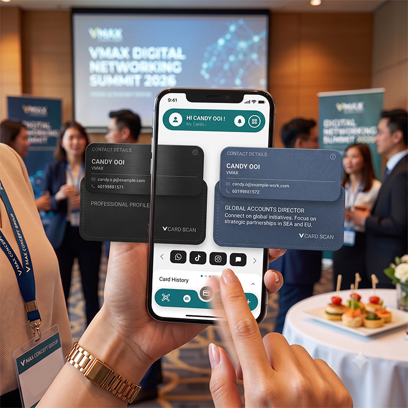 NFC Business Card Multiple Profile
