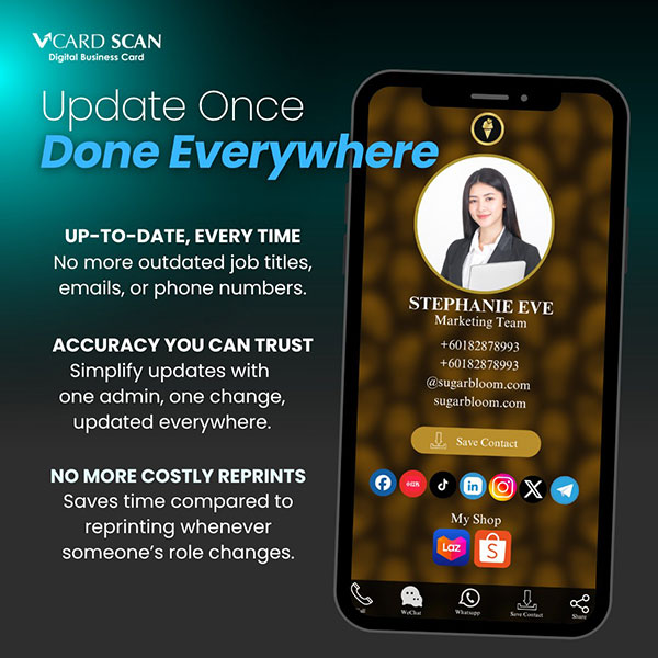 NFC Corporate Digital Business Card