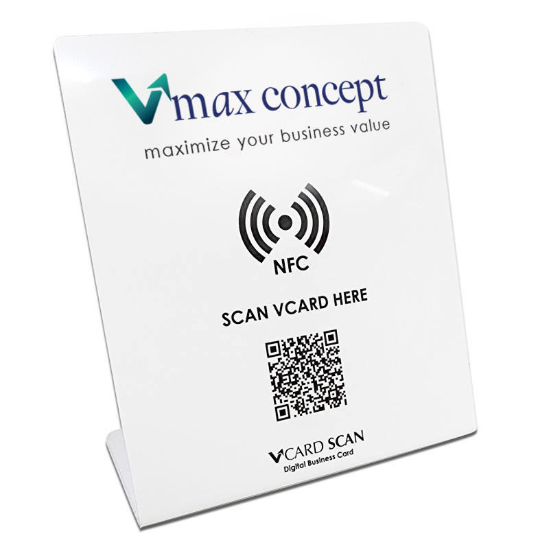NFC Business Display Stand